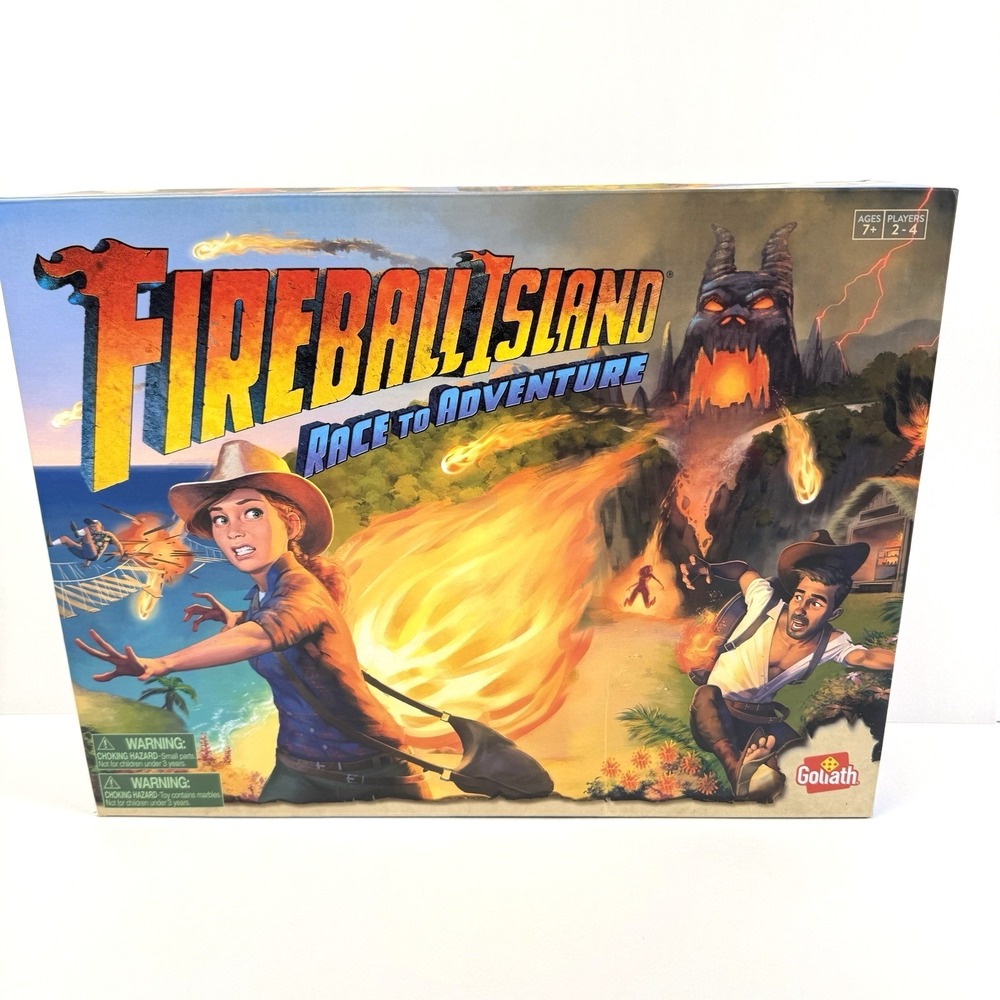Fireball Island Race to Adventure Board Game Goliath Restoration Games Brand NEW